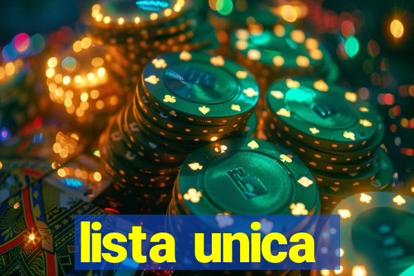 lista unica
